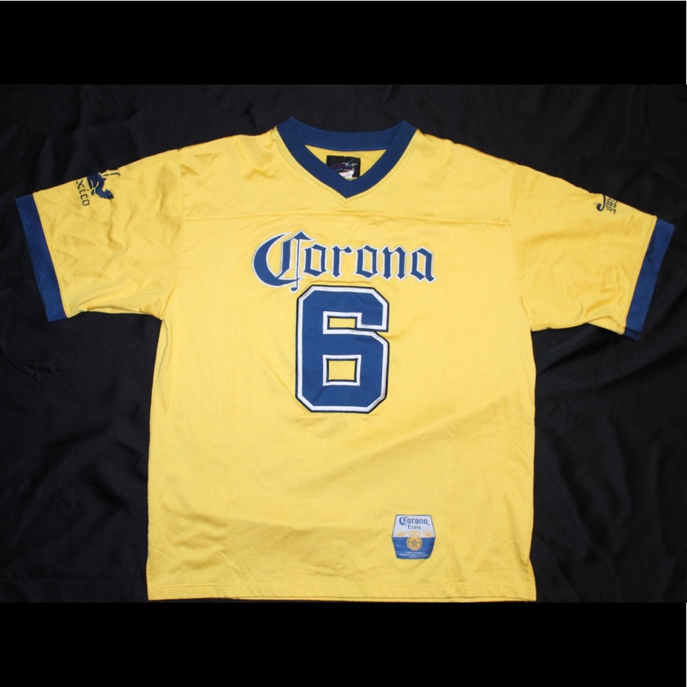 Corona Extra MEXICO Football Jersey Mens Size L